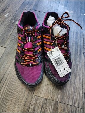 adidas Purple & Orange Trail Running Shoes